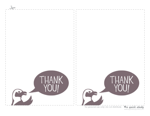 print off thank you cards arts