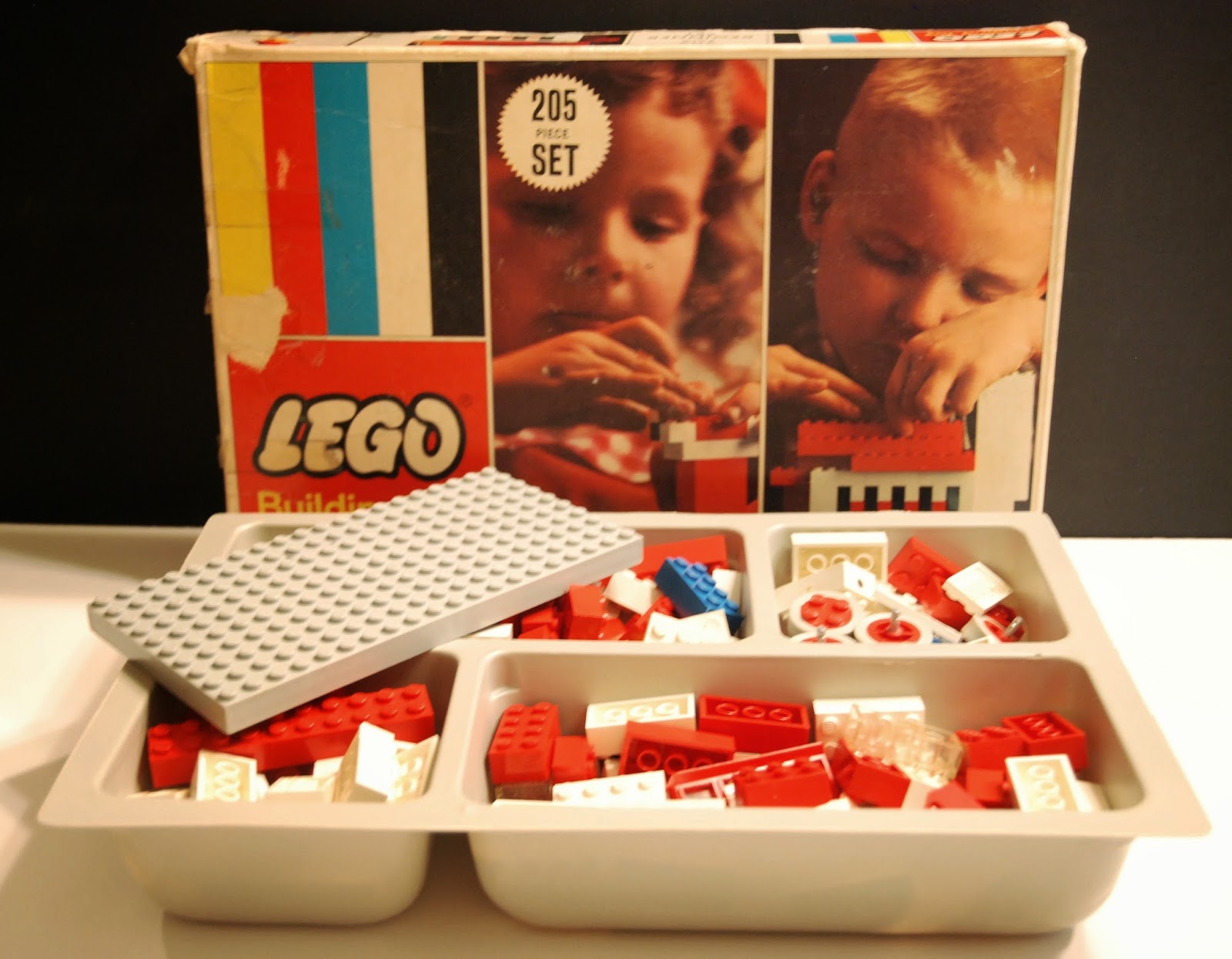 the sphinx Lego Set 205 "Beginner Set" (1966)