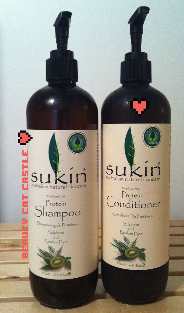 Beauty Cat Castle Review Sukin Shampoo & Conditioner