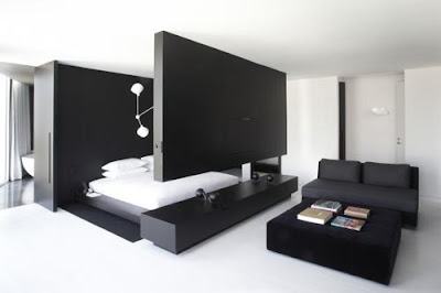 Decoración de Dormitorio en Negro
