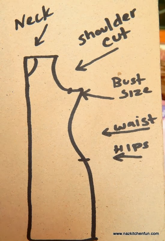 Hijabi Sews and So Can You Salwar Kameez Measurement Chart