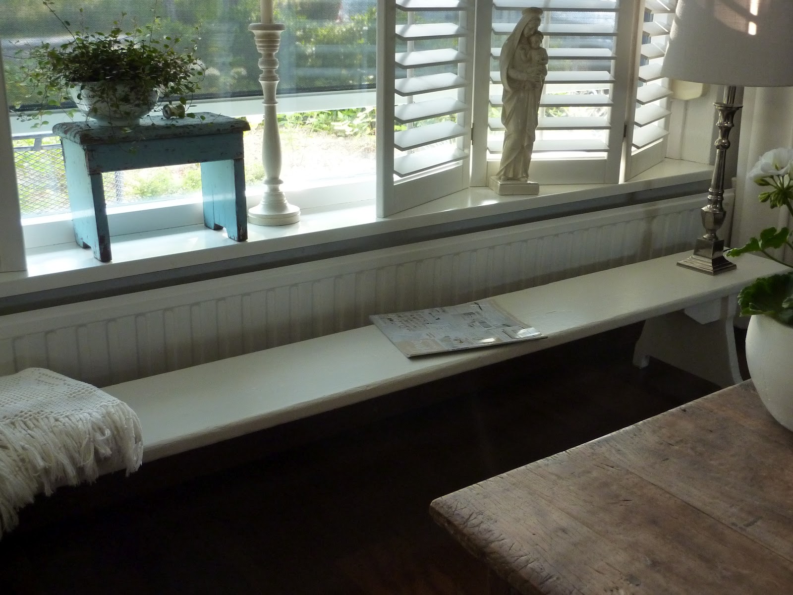 Wonen in zeeland: wit...en geraniums!
