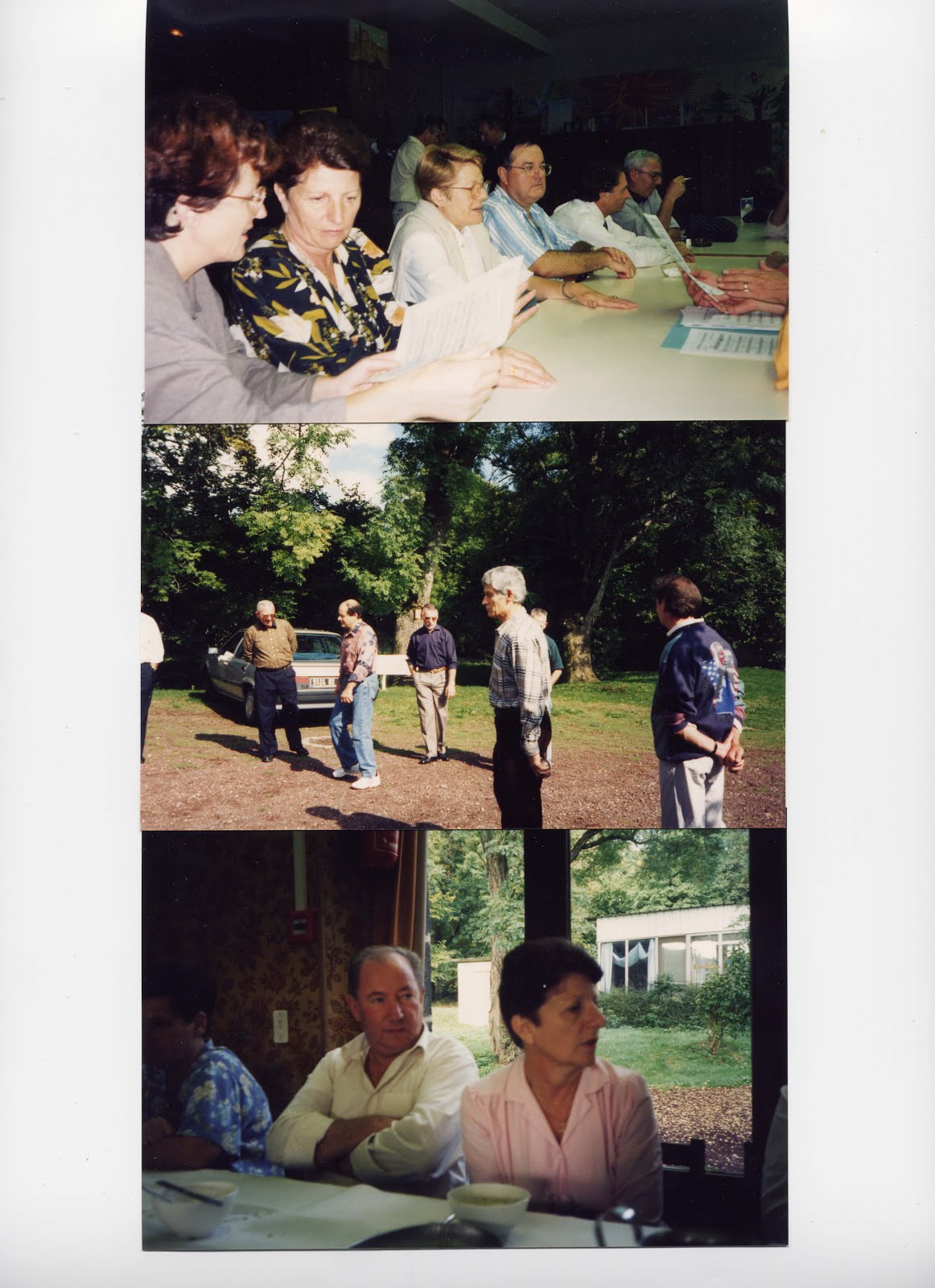 PREMIERE RENCONTRE DES JEAN MERMOZIENS A COURNON D'AUVERGNE (Puy De Dôme) LE 1er OCTOBRE 1994...