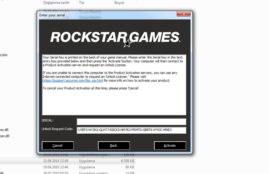 gta 4 pc serial number and unlock code