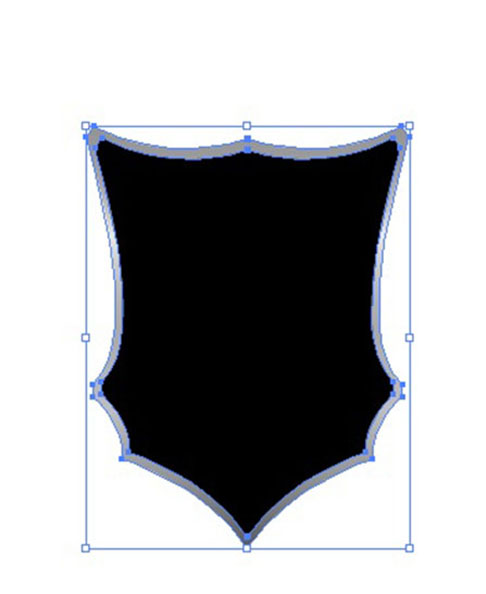 جرافيشين9 للتصميم كيفية انشاء درع عن طريق Illustrator