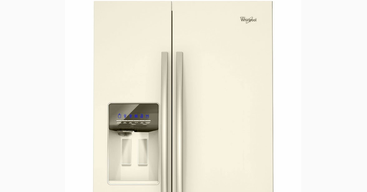 Whirlpool Refrigerator Brand Bisque Whirlpool GSF26C4EXT Refrigerator