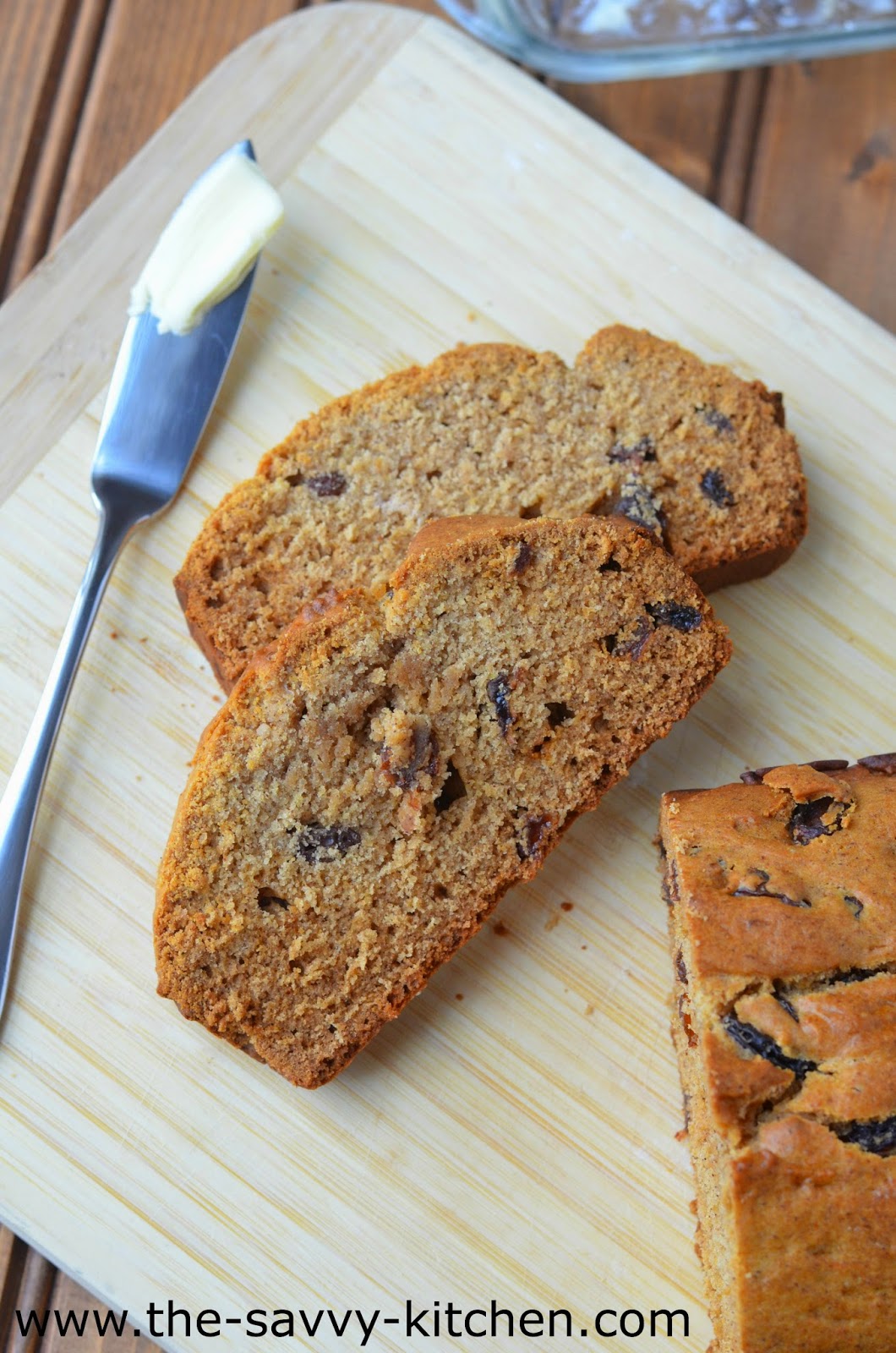 The Savvy Kitchen Cinnamon Raisin Bread (GlutenFree)
