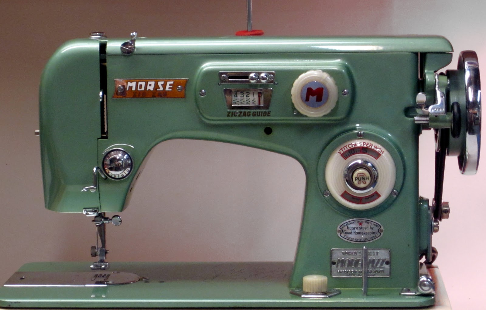 Mi Vintage Sewing Machines Morse Mzz 1957