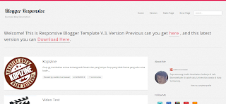 Premium And Best Blogger Template For Design And Personal Blog's