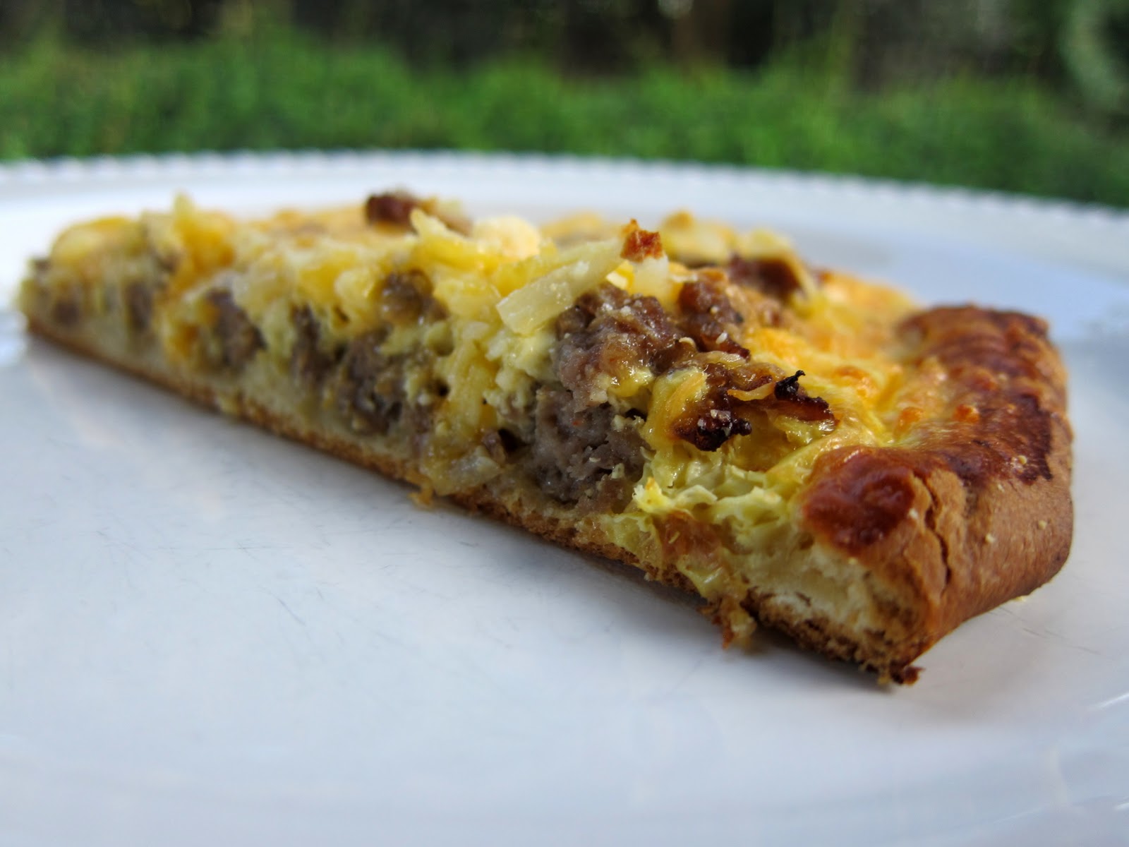 Breakfast Pizza Plain Chicken