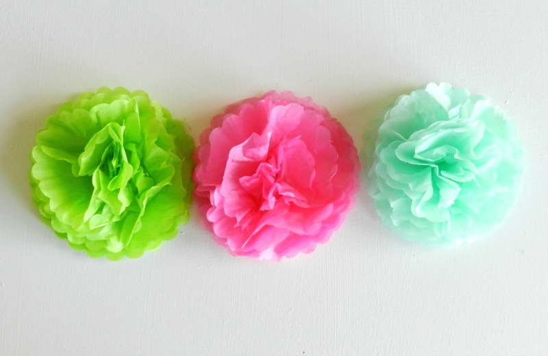 Elise Engh Studios Mini Tissue Paper Flowers Tutorial