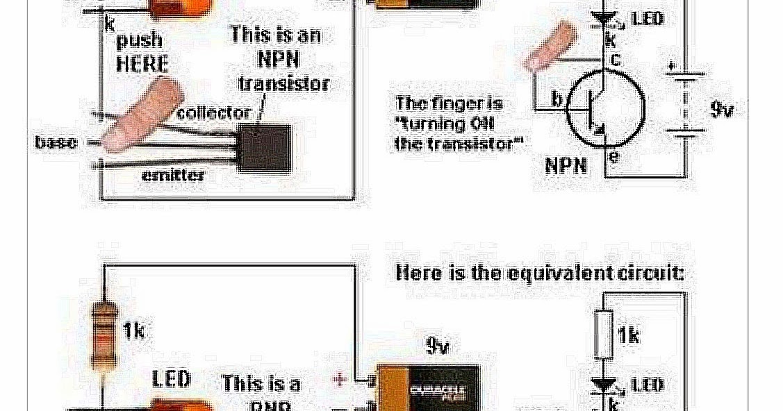 BLOG DE LBUELO NPN Vs PNP TRANSISTOR FUNCTION