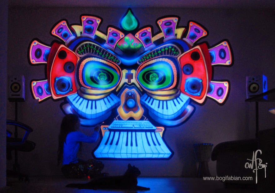 Be mindful of your self-talk. It´s a conversation with the universe… - When The Lights Go Out, My Glowing Murals Turn These Rooms Into Dreamy Worlds Be mindful of your self-talk. It´s a conversation with the universe… - When The Lights Go Out, My Glowing Murals Turn These Rooms Into Dreamy Worlds