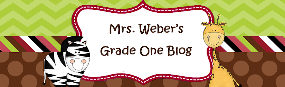 Mrs. Weber's Grade One Blog