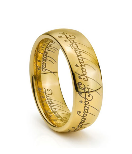 Set Lotr Rings Mens Wedding Rings Unusual Wedding Rings Wedding Ring Bands