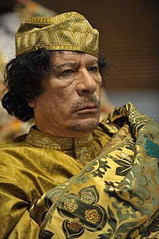 52- La OTAN cómplice y máxima beneficiaria del vil asesinato de Muamar Gadafi.