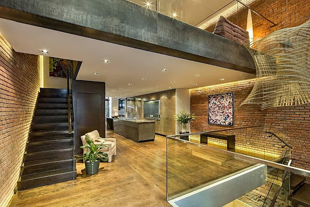 World Of Architecture Modern Townhouse With Loft Design