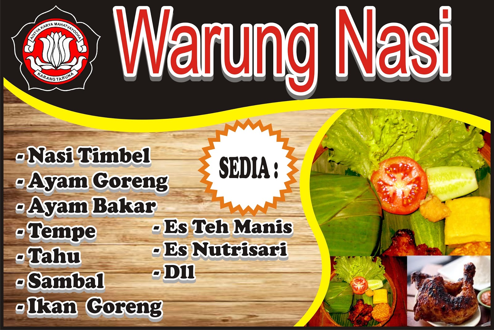 Download Contoh Spanduk Aneka Makanan Cdr Karyaku Download Contoh Spanduk Aneka Makanan Cdr Karyaku