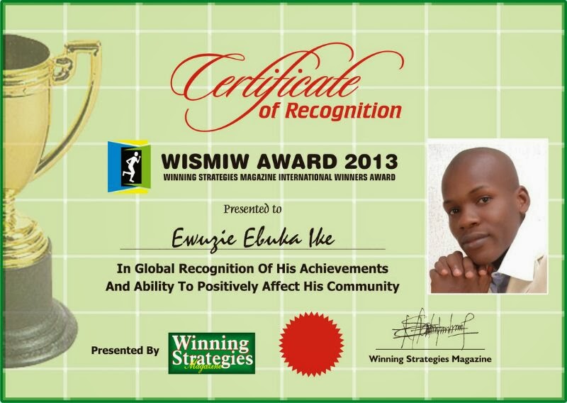 WISMIW AWARD 2013