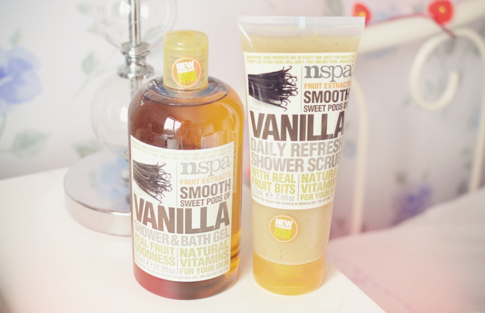 REVIEW // NSpa Vanilla Shower Gel & Scrub Amy Valentine