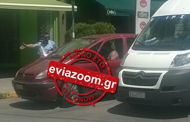Χαλκίδα: Αστυνομικός της Τροχαίας τα «έψαλε» σε οδηγό που πάρκαρε παράνομα στην Ελ. Βενιζέλου (ΦΩΤΟ)
