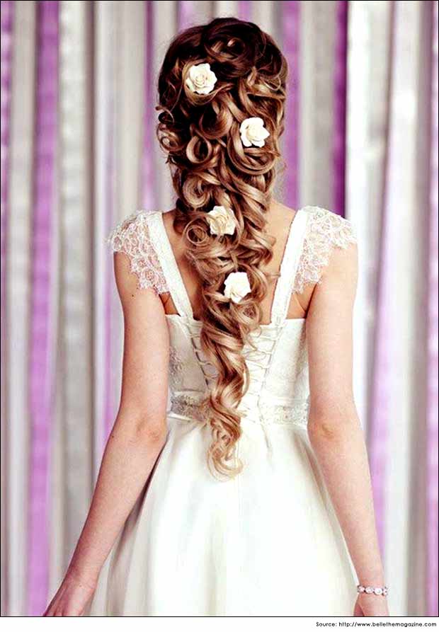 Cone Shaped Wedding Hairstyles for Long Hair | Wedding Hair Style Tips