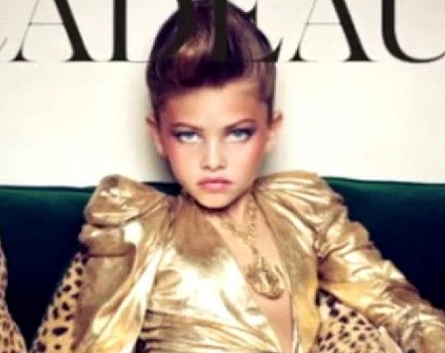 Catherines Encyclopaedia: 10 year old Vogue model 