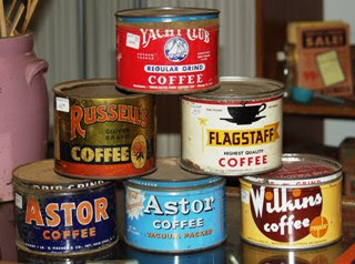 Vintage Coffee Tins