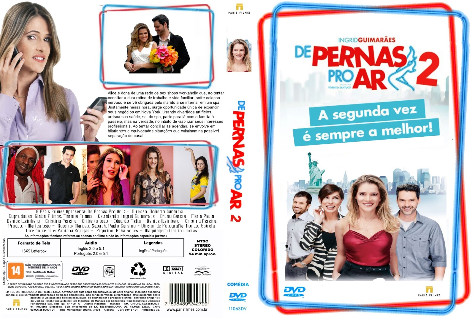 De Pernas Pro Ar Dvd-R 2013