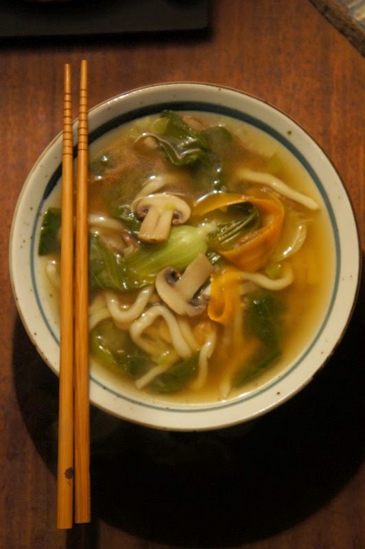 Udon : Ma recette de nouilles épaisses japonaises en 4 ingrédients