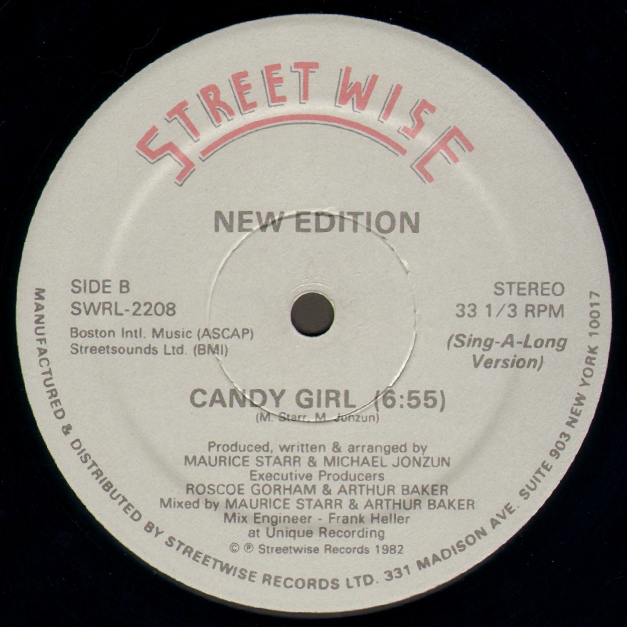THE CRACK FACTORY New_EditionCandy_Girl(VLS)1982FWV_INT