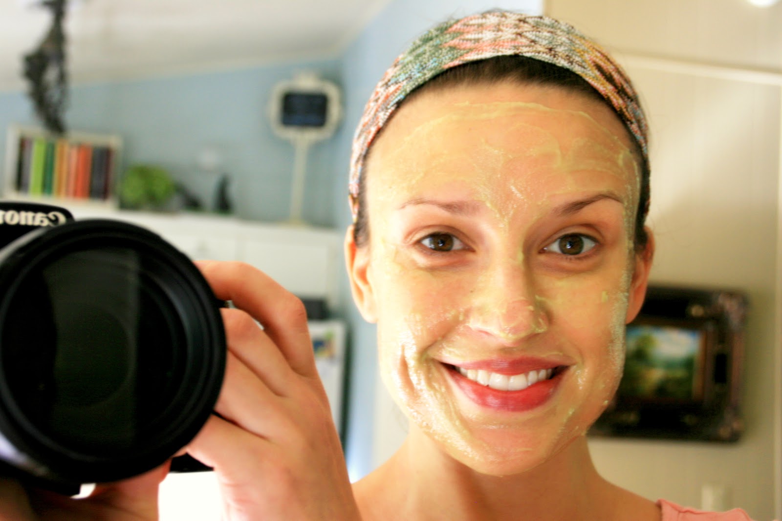 Cooking with Chopin, Living with Elmo Homemade Face Mask