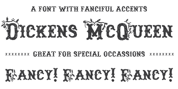 Quirky Western Carnival Font by Chank Diesel chank diesel, carnival font, christmas font, victorian fonts, indie fonts, DIY fonts