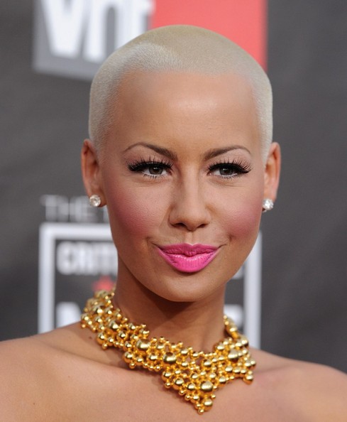 model amber rose with hair. hair Kanye West and Amber Rose