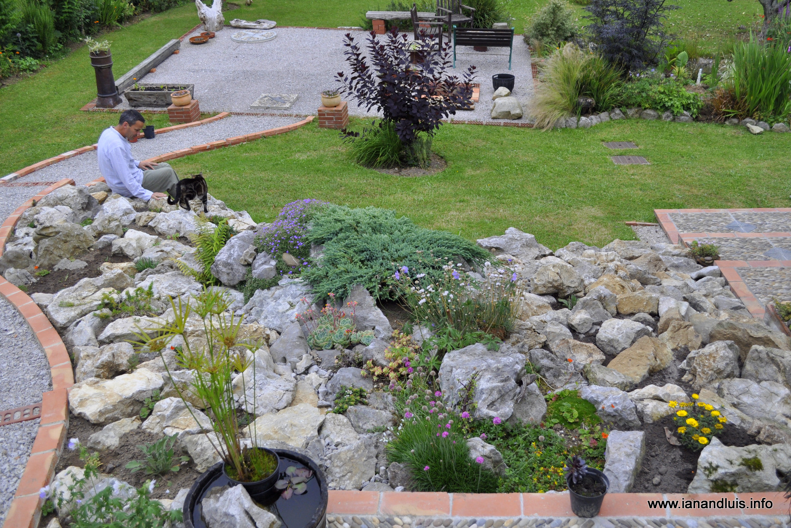 Tales from Toriello Limestone in the garden and extending the