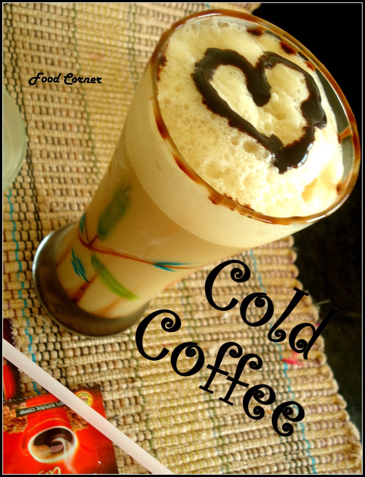 Cold Coffee Recipe/How to make Cold Coffee at Home Kiran's Food corner