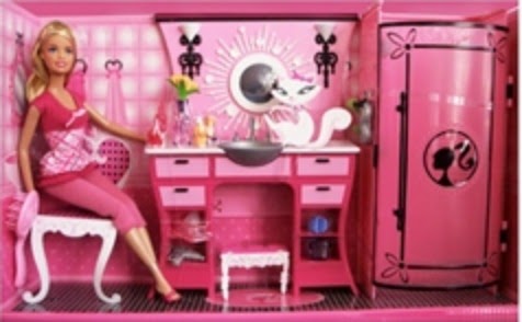 barbie washroom