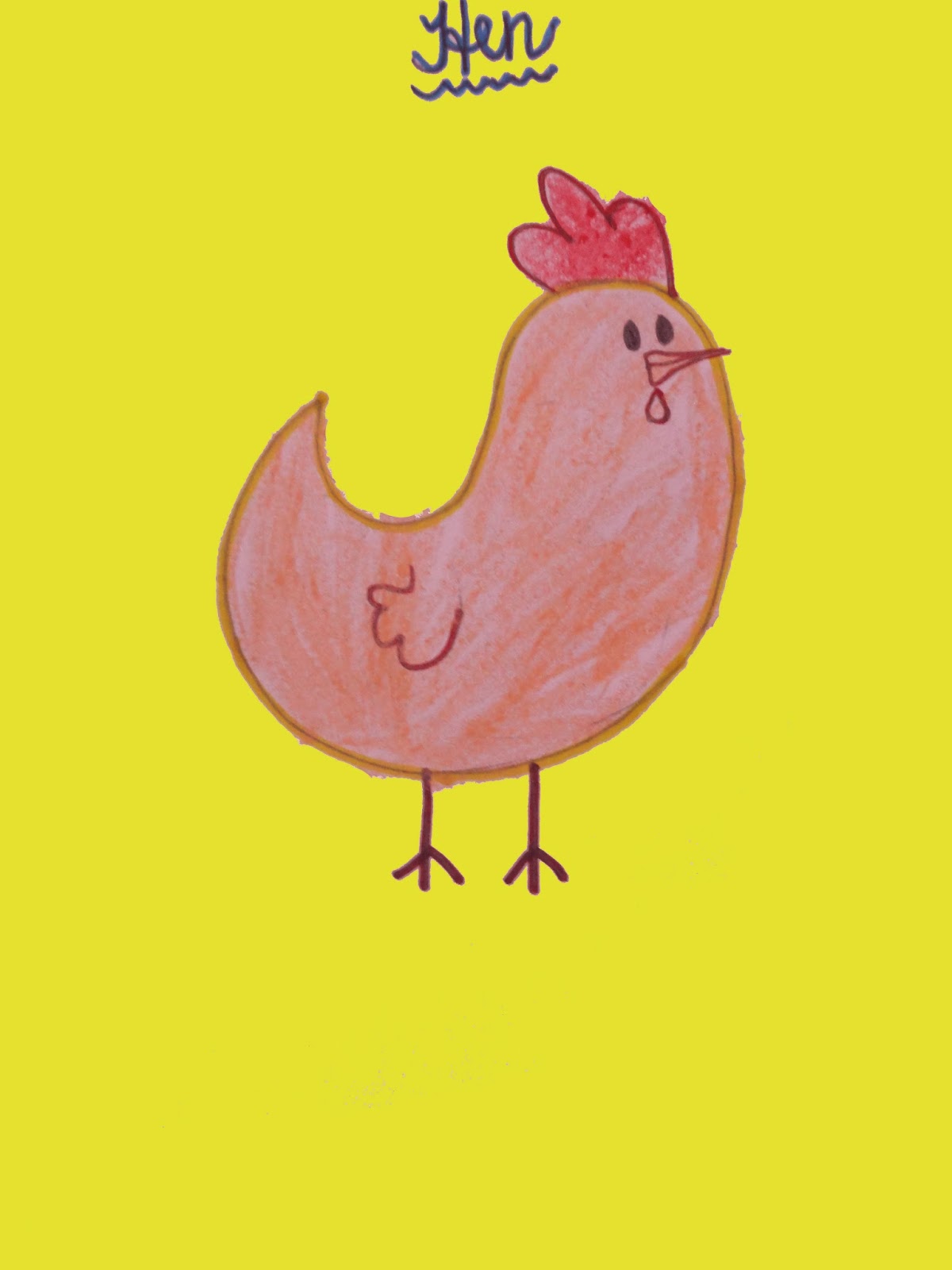 Featured image of post How To Draw A Hen Easy - How to draw a chicken (hen) easy step by step for kids, beginners, children.