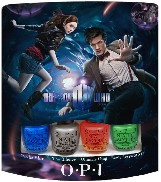 born my nail polish line with OPI for the discerning nerd: