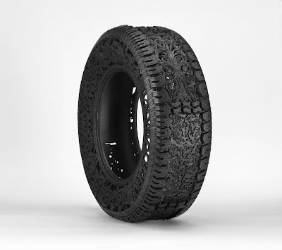 Cool and Creative Hand Carved Car Tires (15) 5