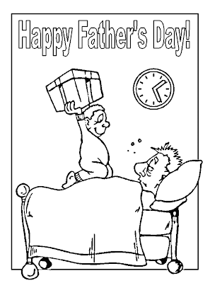 fathers day coloring