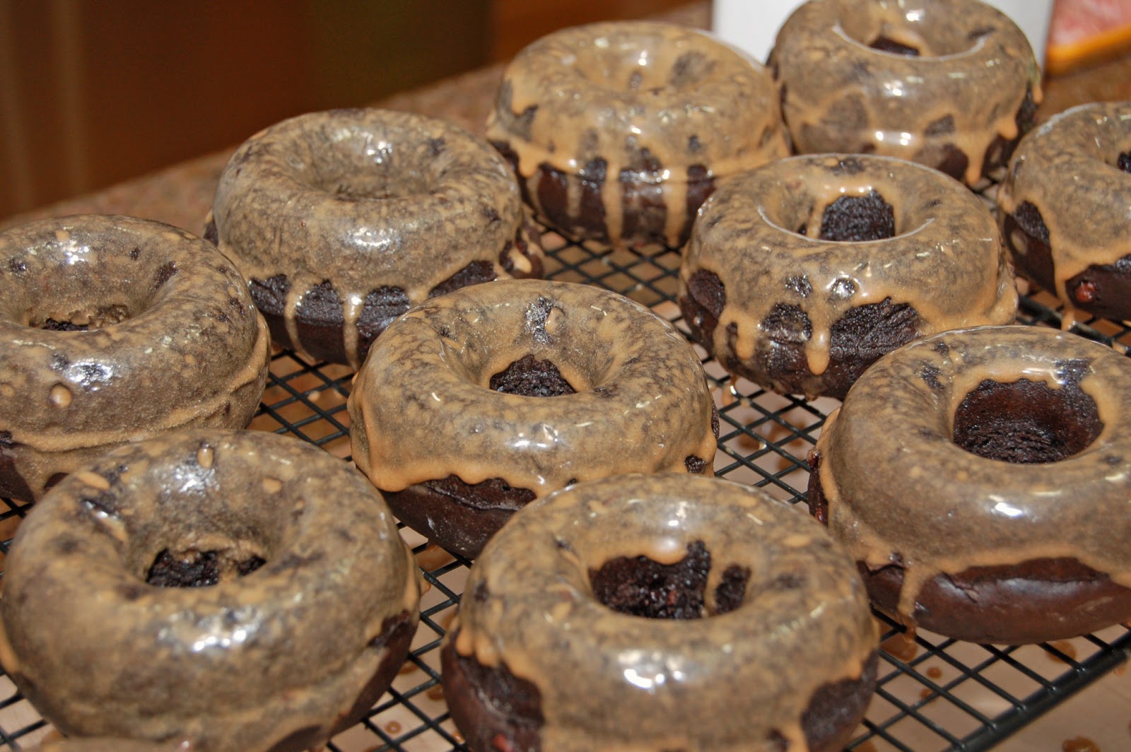 The Sweet Chick Chocolate Maple Donuts