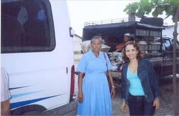 Zefa da Guia com Dra. Eugênia presidente da APESE.