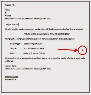 Inkids Membuat Surat Undangan Dengan Menggunakan Mail Merge Di Microsoft Word