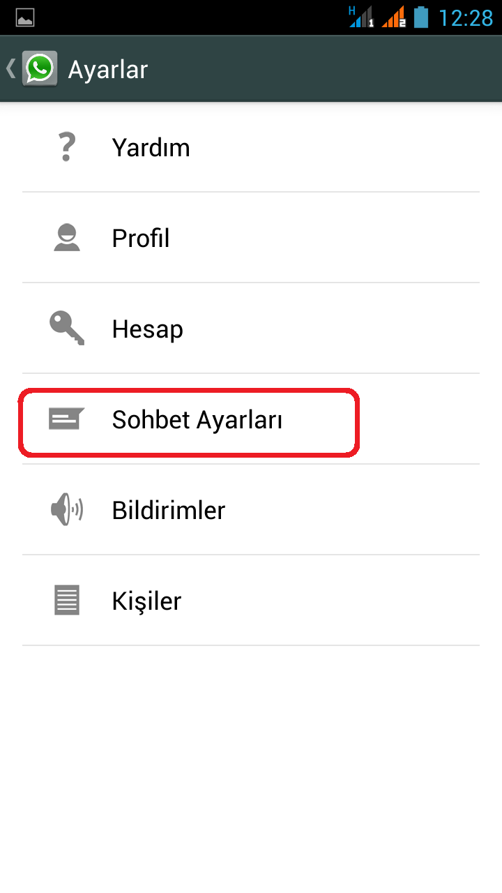 Whatsappta yazı tipi değiştirme nasıl yapılır?