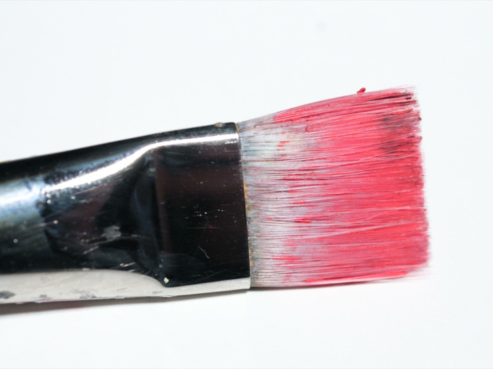 Chris Breier How to clean dried acrylic paint from brushes