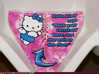 Hello Kitty toilet