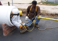 confined space, industrial cleaning, silo cleaning