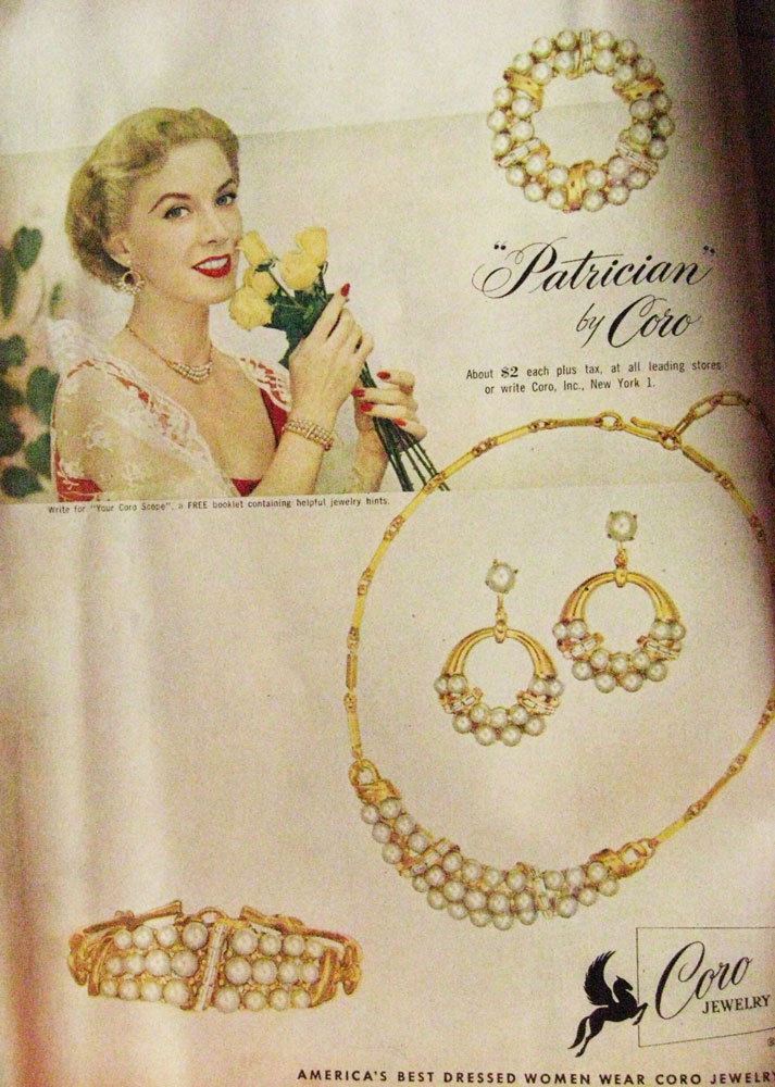 Carmen and Ginger Library of Vintage Jewelry Ads Part One