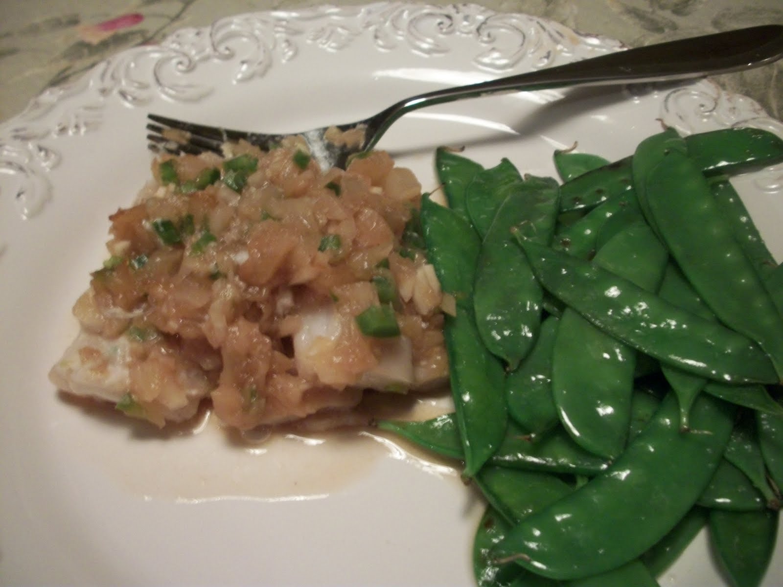 Cook with Sara Asian Honey BBQ Tilapia